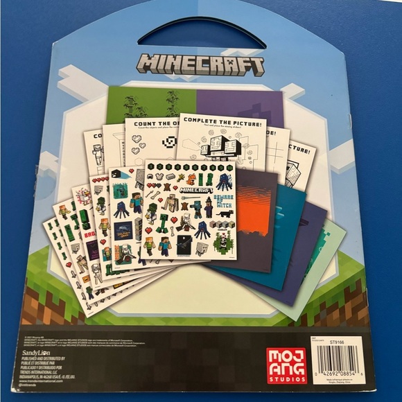 Minecraft Grab and Go Activity Set - Green never used - Picture 5 of 5